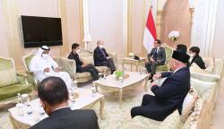 Presiden Jokowi Temui Investor dan Pengusaha di Abu Dhabi
