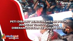 Peti Dibalut Bendera Merah Putih, Jenazah Tjahjo Kumolo Diberangkatkan ke Rumah Dinas
