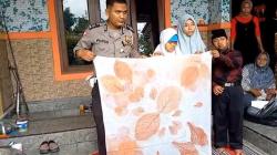 Keren, Polisi di Blora Ini Ajari Anak Berkebutuhan Khusus Cara Membatik Ecoprint