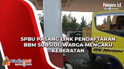 SPBU Pasang Link Pendaftaran BBM Subsidi, Warga Mengaku Keberatan