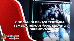2 Bocah di Bekasi Tertimpa Tembok Rumah yang Sedang Direnovasi