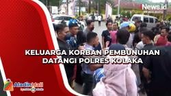 Keluarga Korban Pembunuhan Datangi Polres Kolaka