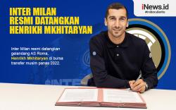 Infografis Inter Milan Resmi Datangkan Henrikh Mkhitaryan