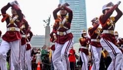 Aksi Polisi Cilik Kampanye Keselamatan Berkendara