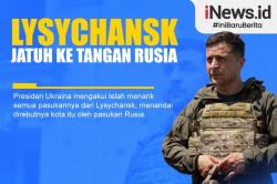 Infografis Luhansk Jatuh ke Tangan Rusia