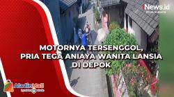 Motornya Tersenggol, Pria Tega Aniaya Wanita Lansia di Depok