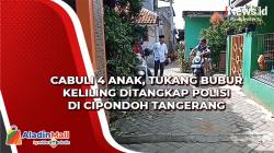 Cabuli 4 Anak, Tukang Bubur Keliling Ditangkap Polisi di Cipondoh Tangerang