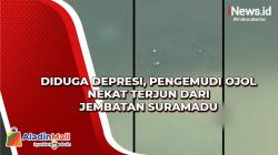 Diduga Depresi, Pengemudi Ojol Nekat Terjun dari Jembatan Suramadu