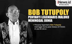 Infografis Profil Bob Tutupoly Penyanyi Legendaris Asal Maluku