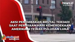 Video  Aksi Penembakan Brutal Terjadi saat Perayaan Hari Kemerdekaan Amerika, 6 Tewas Puluhan Luka