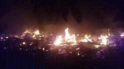 Kebakaran di Sukabumi, 3 Rumah di Jampangkulon Ludes Dilalap Api<