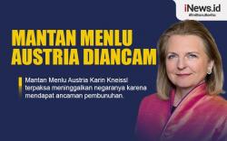 Infografis Mantan Menlu Austria Kena Ancam Pembunuhan karena Dekat dengan Rusia