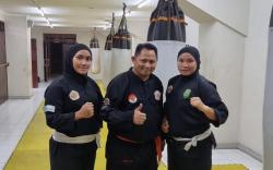 Bikin Bangga, Pelatih Bersama 2 Atlet Silat Sumsel Berangkat ke Malaysia <
