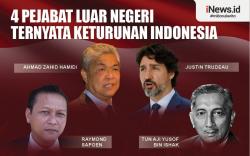 Infografis 4 Pejabat Luar Negeri Ternyata Keturunan Indonesia