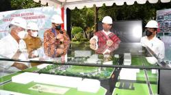 Jokowi Didampingi Bobby Nasution Canangkan Revitalisasi Lapangan Merdeka Medan