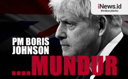 Infografis PM Inggris Boris Johnson Akhirnya Mundur
