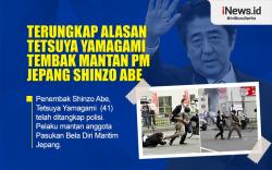 Infografis Terungkap Alasan Tetsuya Yamagami Tembak Mantan PM Jepang Shinzo Abe