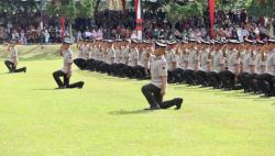 Kapolda Jateng Lantik 612 Bintara Polri, 20 Orang Akan Ditempatkan di IKN