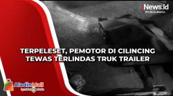 Terpeleset, Pemotor di Cilincing Tewas Terlindas Truk Trailer