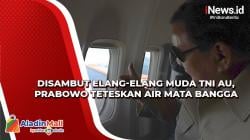 Disambut Elang-Elang Muda TNI AU di Langit Iswahjudi, Prabowo Teteskan Air Mata Bangga
