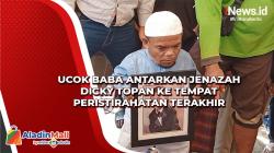Ucok Baba Antarkan Jenazah Dicky Topan ke Tempat Peristirahatan Terakhir