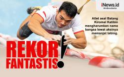 Infografis Kiromal Katibin Kembali Pecahkan Rekor Dunia Panjat Tebing
