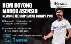 Infografis Newcastle Siap Bayar Berapa Pun Demi Boyong Marco Asensio