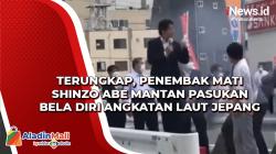 Terungkap! Penembak Mati Shinzo Abe Mantan Personel Pasukan Bela Diri Angkatan Laut Jepang