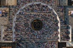  Berkapasitas 20 Ribu, Masjid Agung Jawa Tengah Dipenuhi Jamaah Salat Idul Adha