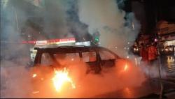 Angkot Terbakar di Bogor, Diduga akibat Korsleting Listrik Mesin