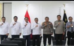 Bawaslu Datangi Polda Sumsel, Perkuat Sinergi Kawal Pemilu 2024<