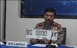 Pelat Putih Mulai Berlaku, Polda Sumsel: Memudahkan Penerapan ETLE<