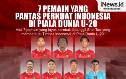 Infografis 7 Pemain Indonesia Pantas Perkuat Indonesia di Piala Dunia U-20