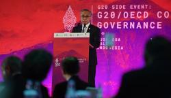 Ketua OJK Wimboh Santoso Hadiri G20/OECD Corporate Governance Forum