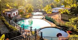 Wisata Pemandian Air Panas Way Belerang Lampung Selatan, Asyik Relaksasi di Lereng Gunung