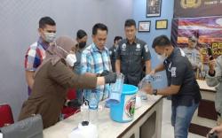 Polisi Musnahkan Narkotika dari Pengedar di Sekitar Sungai Musi Palembang <