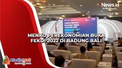 Menko Perekonomian Buka FEKDI 2022 di Badung Bali