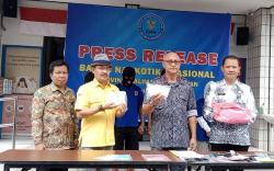 BNNP Kalsel Bongkar 20 Kasus Narkotika dengan Barang Bukti Uang Rp40 Juta