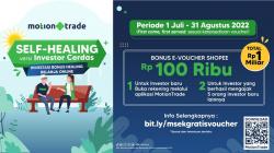 Jangan Lewatkan, Buka Rekening Saham atau Reksa Dana di MotionTrade Dapat Bonus E-Voucher Belanja Online  