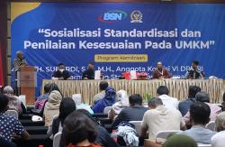 Anggota DPR Subardi Dorong UMKM Lengkapi Produk dengan SNI agar Naik Kelas