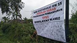 Warga Ngamprah KBB Tolak Pembangunan Tempat Pengolahan Sampah, Ini Alasannya<