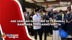 406 Jamaah Haji Tiba di Terminal 2 Bandara Soekarno-Hatta, Diwarnai Sujud Syukur dan Gema Takbir