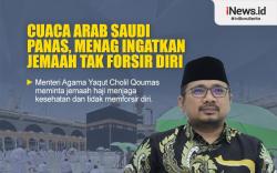 Infografis Menag Ingatkan Jemaah Haji Tak Forsir Diri