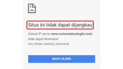 5 Cara Mengatasi ‘Situs Ini Tidak Dapat Dijangkau’, Jangan Langsung Panik!