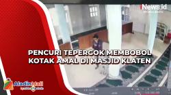 Pencuri Tepergok Membobol Kotak Amal di Masjid Klaten