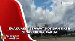 Evakuasi Pesawat Korban KKSB di Jayapura Papua