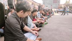 Pascapenyerangan, Puluhan Oknum Anggota LSM Al Jabar Cirebon Ditangkap Polisi<