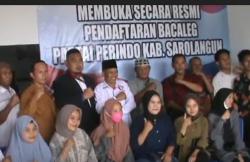 Buka Penjaringan Bacaleg, Partai Perindo Sarolangun Bidik Kaum Milenial