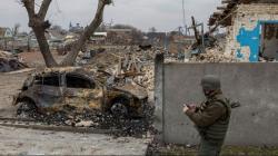 Drone Tempur Ukraina Gempur Rusia, Stasiun Terbakar dan 5 Orang Terluka