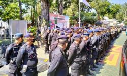 Ratusan Polisi Jaga Sidang Kasus Pencabulan Mas Bechi di PN Surabaya
